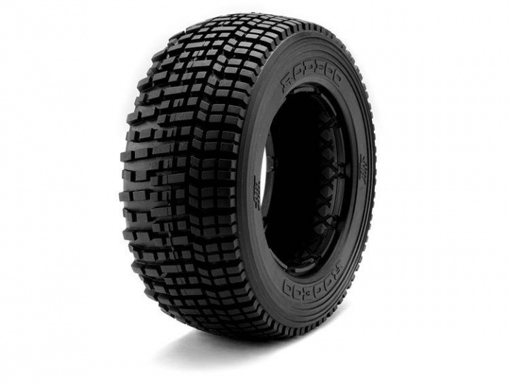 Rodeo Tire (White/Baja 5T/Front/2pcs) in the group TOYS, KIDS & BABY PRODUCTS / Radio controlled / Spare parts & Extra accessories / HPI / Spare parts & Tuning / Suspension at TP E-commerce Nordic AB (A04585)