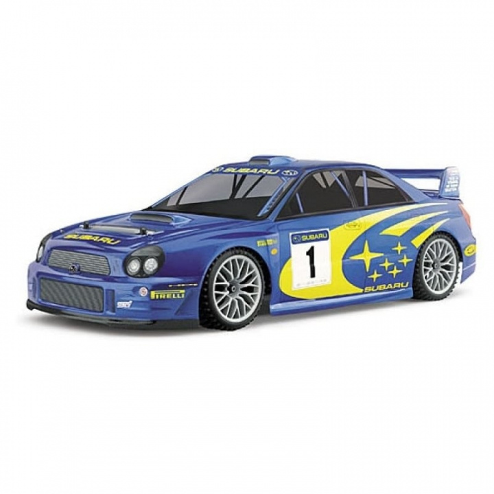 Subaru Impreza Rally Car Body (WB 300mm) in the group TOYS, KIDS & BABY PRODUCTS / Radio controlled / Spare parts & Extra accessories / HPI / Car Bodies & Accessories / Onroad body (Transparent) at TP E-commerce Nordic AB (A04607)