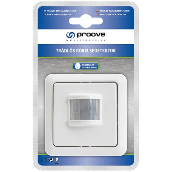 Proove Rörelsesensor Trådlös in the group HOME, HOUSEHOLD & GARDEN / Alarm & Security / Motion sensors at TP E-commerce Nordic AB (A04847)
