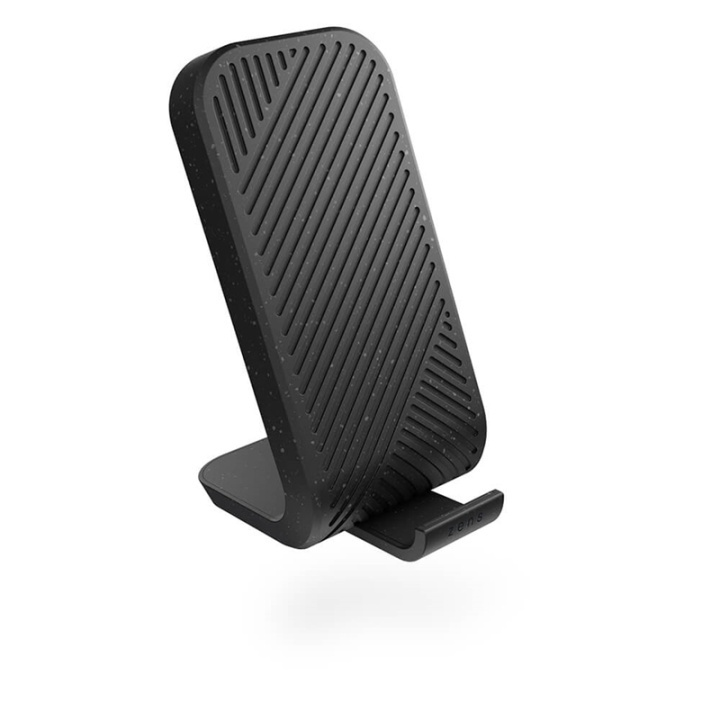 Zens Modular Charger QI (standfunction) 15W Black inkl 220V-charger in the group SMARTPHONE & TABLETS / Chargers & Cables / Wireless Qi chargers at TP E-commerce Nordic AB (A04948)