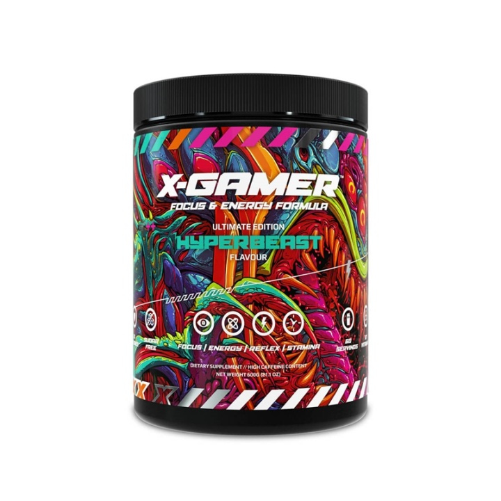 X-GAMER X-Tubz Hyperbeast 600g in the group COMPUTERS & PERIPHERALS / GAMING / Energydrinks for gamers at TP E-commerce Nordic AB (A05030)