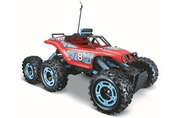 Rock Crawler 6X6 R/C 27Mhz red in the group TOYS, KIDS & BABY PRODUCTS / Radio controlled / RC cars at TP E-commerce Nordic AB (A05106)