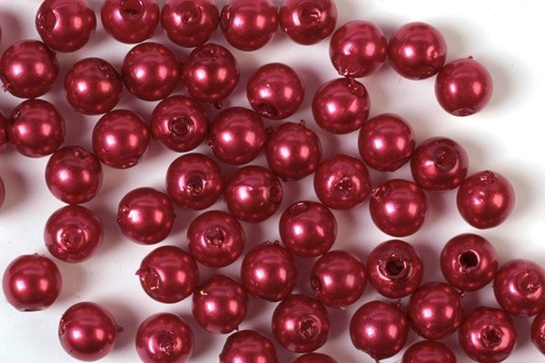 Plastpärlor 3mm 500g, Röd in the group Sport, leisure & Hobby / Hobby / Beads / Plastic beads at TP E-commerce Nordic AB (A05171)