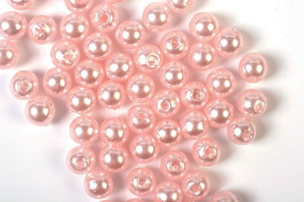 Plastpärlor 3mm 500g, Ljusrosa in the group Sport, leisure & Hobby / Hobby / Beads / Plastic beads at TP E-commerce Nordic AB (A05172)