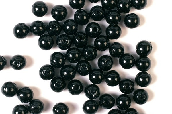 Plastpärlor 3mm 500g, Svart in the group Sport, leisure & Hobby / Hobby / Beads / Plastic beads at TP E-commerce Nordic AB (A05184)