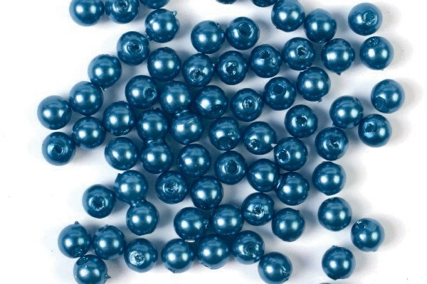 Plastpärlor 4mm 500g, Blå in the group Sport, leisure & Hobby / Hobby / Beads / Plastic beads at TP E-commerce Nordic AB (A05190)