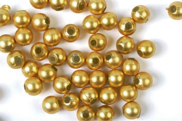 Plastpärlor 5mm 500g, Guld in the group Sport, leisure & Hobby / Hobby / Beads / Plastic beads at TP E-commerce Nordic AB (A05218)