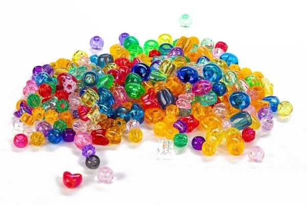 Pearl`n fun Pärlmix transparenta, 1000g in the group Sport, leisure & Hobby / Hobby / Beads / Plastic beads at TP E-commerce Nordic AB (A05238)