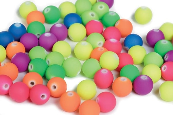 Pearl`n fun Pärlor 10mm blandade färger, 500g in the group Sport, leisure & Hobby / Hobby / Beads / Plastic beads at TP E-commerce Nordic AB (A05247)