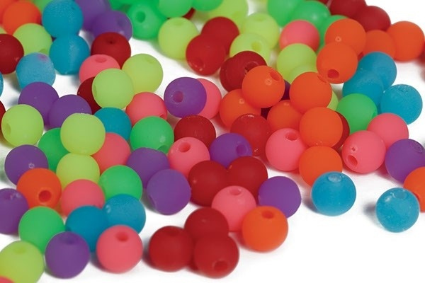Pearl`n fun Pärlor 6mm blandade färger, 500g in the group Sport, leisure & Hobby / Hobby / Beads / Plastic beads at TP E-commerce Nordic AB (A05249)