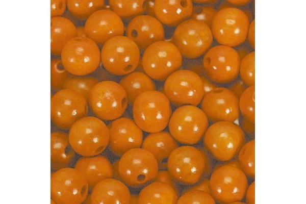 Träpärlor 5mm 1000 st, Orange in the group Sport, leisure & Hobby / Hobby / Beads / Wooden beads at TP E-commerce Nordic AB (A05263)