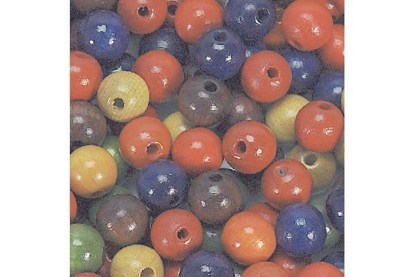Träpärlor 5mm 1000 st, Mix in the group Sport, leisure & Hobby / Hobby / Beads / Wooden beads at TP E-commerce Nordic AB (A05267)