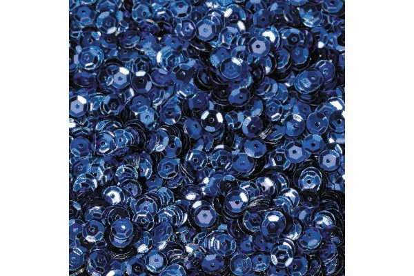 Paljetter 5mm 500g, Blå in the group Sport, leisure & Hobby / Hobby / Beads / Sequins at TP E-commerce Nordic AB (A05298)