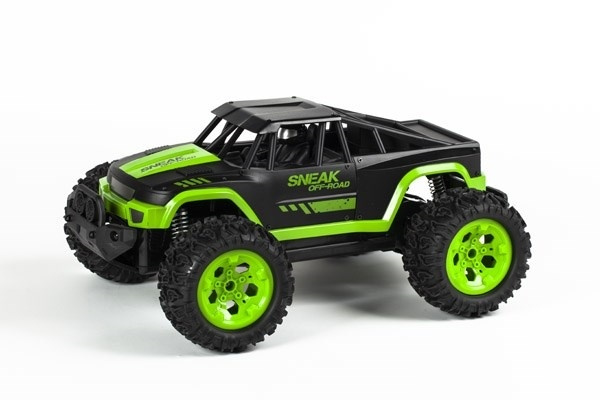 Sneak Off-Road 1:12 RC-Bil 2,4GHz, Grön in the group TOYS, KIDS & BABY PRODUCTS / Radio controlled / RC cars at TP E-commerce Nordic AB (A05387)