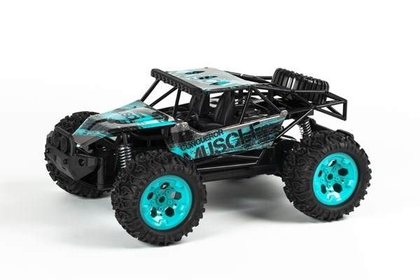 Rude Off-Road 1:12 RC-Bil, 2,4GHz, Turkos Metallic in the group TOYS, KIDS & BABY PRODUCTS / Radio controlled / RC cars at TP E-commerce Nordic AB (A05390)