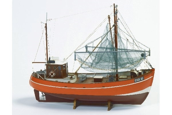 1:33 CUX 87 (Krabbenkutter) -wooden hull in the group Sport, leisure & Hobby / Hobby / Wooden model kits / Ships at TP E-commerce Nordic AB (A05402)