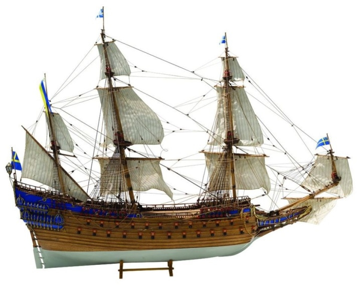 1:75 WASA - Wooden hull in the group Sport, leisure & Hobby / Hobby / Wooden model kits / Ships at TP E-commerce Nordic AB (A05405)