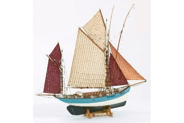 1:50 Marie Jeanne -Wooden hull in the group Sport, leisure & Hobby / Hobby / Wooden model kits / Ships at TP E-commerce Nordic AB (A05416)