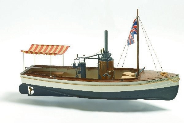 1:12 African Queen - Plastic hull in the group Sport, leisure & Hobby / Hobby / Wooden model kits / Ships at TP E-commerce Nordic AB (A05418)
