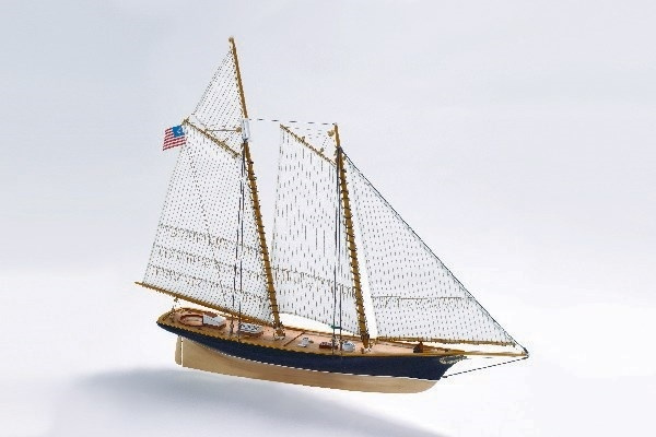 1:72 America -Wooden hull in the group Sport, leisure & Hobby / Hobby / Wooden model kits / Ships at TP E-commerce Nordic AB (A05426)