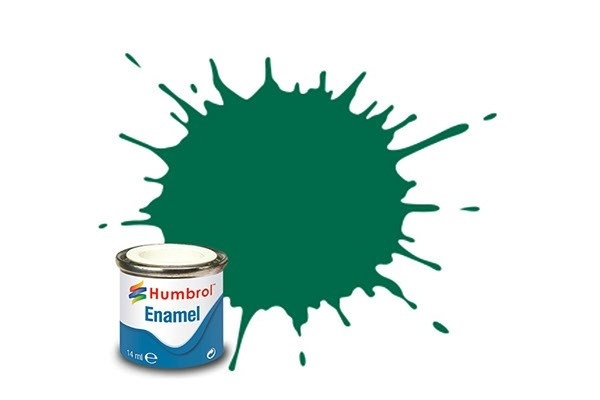 Paint enamel matt 14 ml dark green in the group Sport, leisure & Hobby / Hobby / Hobby colors / Humbrol / Oil based at TP E-commerce Nordic AB (A05517)