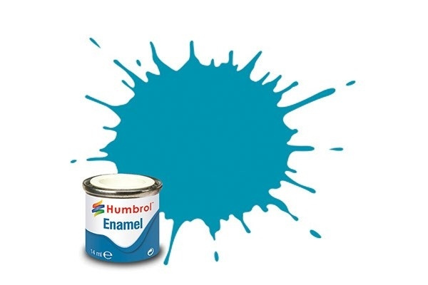 Paint enamel matt 14 ml mid blue in the group Sport, leisure & Hobby / Hobby / Hobby colors / Humbrol / Oil based at TP E-commerce Nordic AB (A05565)