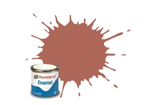 Paint enamel matt 14 ml rust in the group Sport, leisure & Hobby / Hobby / Hobby colors / Humbrol / Oil based at TP E-commerce Nordic AB (A05582)