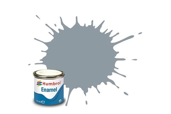 Paint enamel satin 14 ml medium sea grey in the group Sport, leisure & Hobby / Hobby / Hobby colors / Humbrol / Oil based at TP E-commerce Nordic AB (A05613)