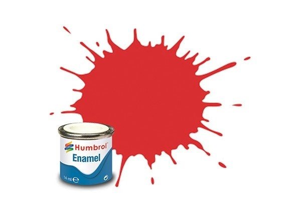 Paint enamel gloss 14 ml ferrari red in the group Sport, leisure & Hobby / Hobby / Hobby colors / Humbrol / Oil based at TP E-commerce Nordic AB (A05626)