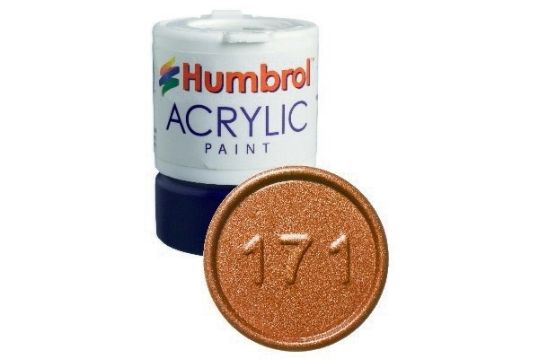 Acrylic maling Antique Bronze 14ml - Metallic in the group Sport, leisure & Hobby / Hobby / Hobby colors / Humbrol / Water-based at TP E-commerce Nordic AB (A05665)