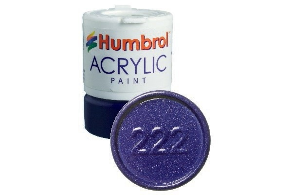 Acrylic paint Moonlight Blue 12ml - Metallic in the group Sport, leisure & Hobby / Hobby / Hobby colors / Humbrol / Water-based at TP E-commerce Nordic AB (A05667)