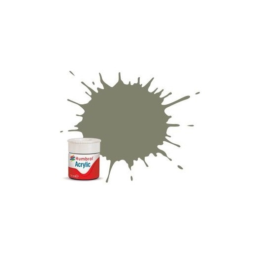 Acrylic maling 14ml grau matt RLM 02-replaced in the group Sport, leisure & Hobby / Hobby / Hobby colors / Humbrol / Water-based at TP E-commerce Nordic AB (A05672)