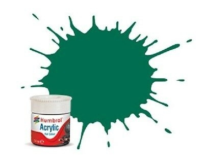 Acrylic Paint Rail Colours Malachite Green in the group Sport, leisure & Hobby / Hobby / Hobby colors / Humbrol / Water-based at TP E-commerce Nordic AB (A05696)
