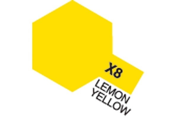 Acrylic Mini X-8 Lemon Yellow in the group Sport, leisure & Hobby / Hobby / Hobby colors / Tamiya / Water-based at TP E-commerce Nordic AB (A05784)