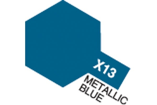 Acrylic Mini X-13 Metallic Blue in the group Sport, leisure & Hobby / Hobby / Hobby colors / Tamiya / Water-based at TP E-commerce Nordic AB (A05789)