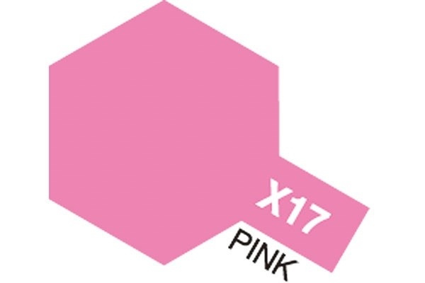 Acrylic Mini X-17 Pink in the group Sport, leisure & Hobby / Hobby / Hobby colors / Tamiya / Water-based at TP E-commerce Nordic AB (A05793)