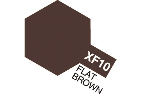 Acrylic Mini XF-10 Flat Brown in the group Sport, leisure & Hobby / Hobby / Hobby colors / Tamiya / Water-based at TP E-commerce Nordic AB (A05819)
