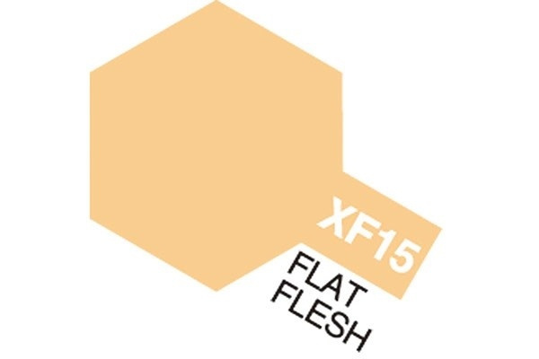 Acrylic Mini XF-15 Flat Flesh in the group Sport, leisure & Hobby / Hobby / Hobby colors / Tamiya / Water-based at TP E-commerce Nordic AB (A05824)