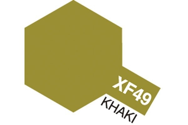 Acrylic Mini XF-49 Khaki in the group Sport, leisure & Hobby / Hobby / Hobby colors / Tamiya / Water-based at TP E-commerce Nordic AB (A05838)