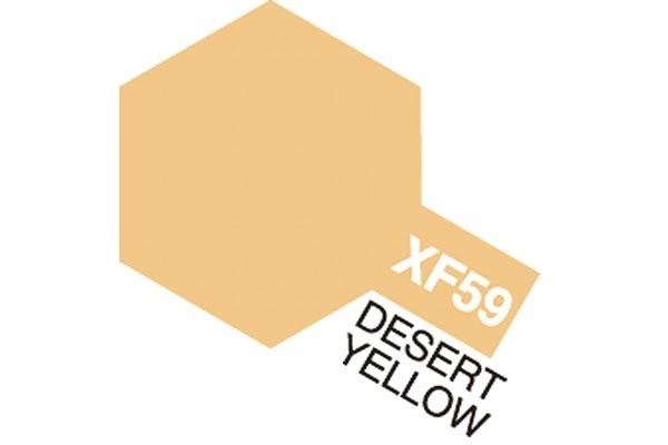 Acrylic Mini XF-59 Desert Yellow in the group Sport, leisure & Hobby / Hobby / Hobby colors / Tamiya / Water-based at TP E-commerce Nordic AB (A05848)