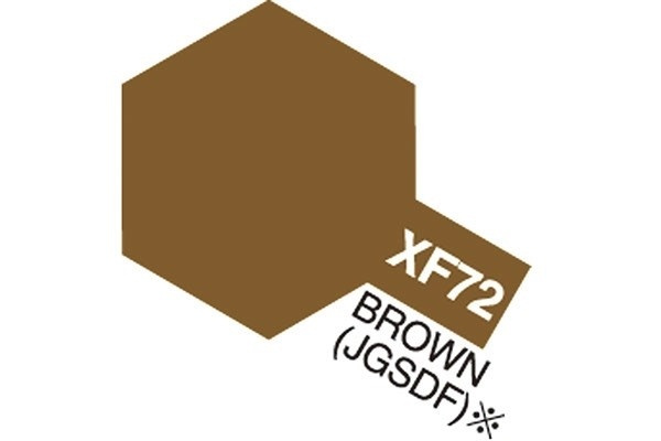 Acrylic Mini XF-72 Brown/JGSDF in the group Sport, leisure & Hobby / Hobby / Hobby colors / Tamiya / Water-based at TP E-commerce Nordic AB (A05861)