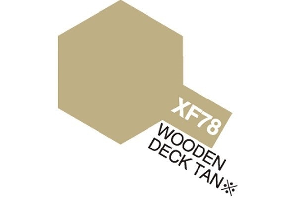 Acrylic Mini XF-78 Wooden Deck Tan in the group Sport, leisure & Hobby / Hobby / Hobby colors / Tamiya / Water-based at TP E-commerce Nordic AB (A05867)