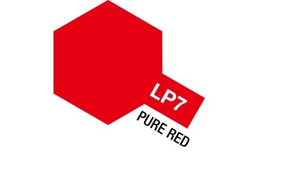 Tamiya Lacquer Paint LP-7 Pure Red in the group Sport, leisure & Hobby / Hobby / Hobby colors / Tamiya / Varnished based at TP E-commerce Nordic AB (A05883)