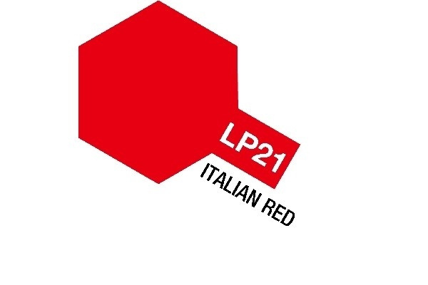 Tamiya Lacquer Paint LP-21 Italian Red in the group Sport, leisure & Hobby / Hobby / Hobby colors / Tamiya / Varnished based at TP E-commerce Nordic AB (A05897)