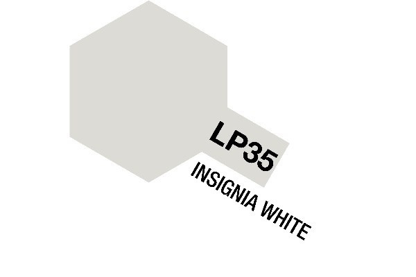 Tamiya Lacquer Paint LP-35 Insignia White in the group Sport, leisure & Hobby / Hobby / Hobby colors / Tamiya / Varnished based at TP E-commerce Nordic AB (A05911)