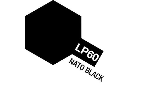Tamiya Lacquer Paint LP-60 Nato Black in the group Sport, leisure & Hobby / Hobby / Hobby colors / Tamiya / Varnished based at TP E-commerce Nordic AB (A05936)