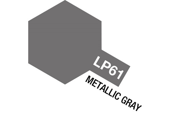 Tamiya Lacquer Paint LP-61 Metallic Gray in the group Sport, leisure & Hobby / Hobby / Hobby colors / Tamiya / Varnished based at TP E-commerce Nordic AB (A05940)