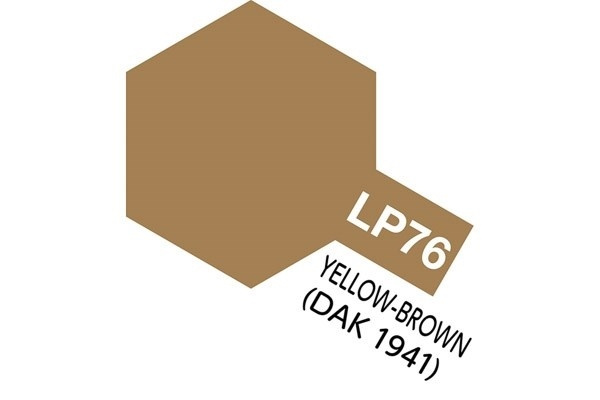 Tamiya Lacquer Paint LP-76 Yellow-Brown DAK 1941 in the group Sport, leisure & Hobby / Hobby / Hobby colors / Tamiya / Varnished based at TP E-commerce Nordic AB (A05958)