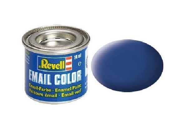Revell blue mat, 14ml in the group Sport, leisure & Hobby / Hobby / Hobby colors / Revell / Oil based at TP E-commerce Nordic AB (A05994)