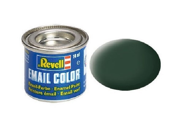 Revell dark green matte RAF, 14ml in the group Sport, leisure & Hobby / Hobby / Hobby colors / Revell / Oil based at TP E-commerce Nordic AB (A06002)